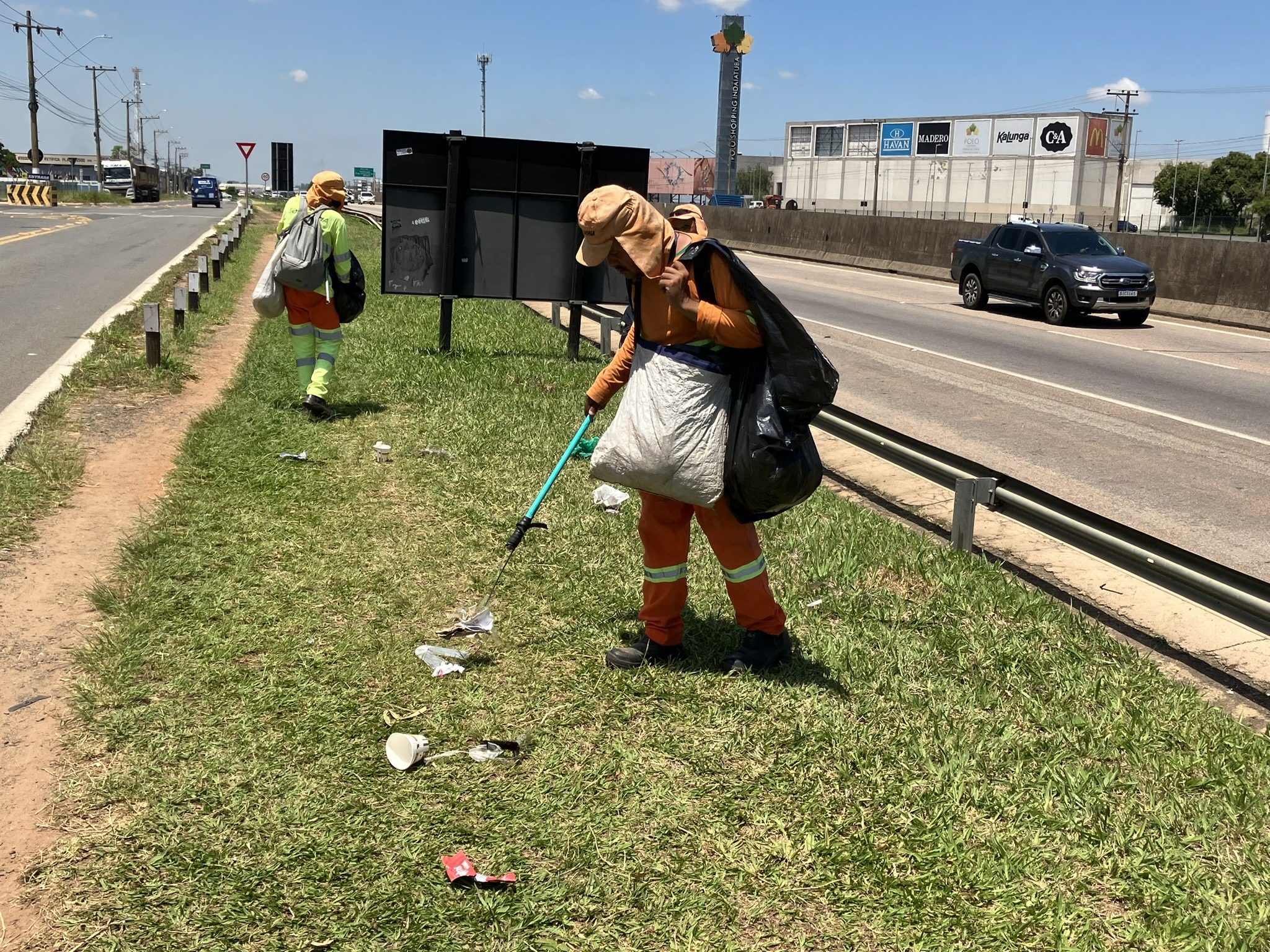 AB Colinas retirou 699 toneladas de lixo das rodovias que administra em 2023