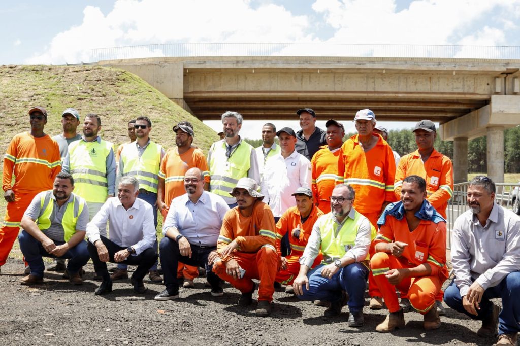 A AB Nascentes das Gerais inaugurou importante obra de duplicação na MG-050 nesta segunda feira (11/3), em Itaú de Minas.
